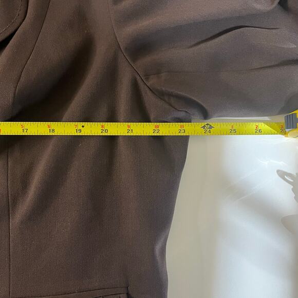 Lane Bryant chocolate brown pant suit - women’s size 22- good preowned condition - Picture 5 of 9